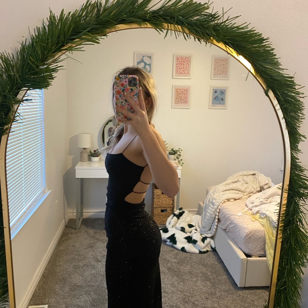 Black Cutout Dress